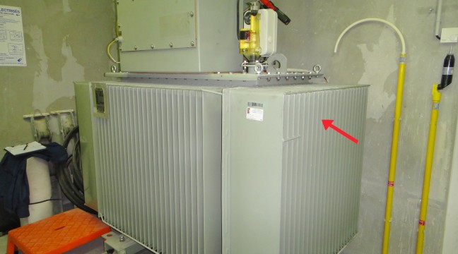 Transformateur 1000 kVA présentant un défaut d’isolement sur un bobinage HTA – phase A