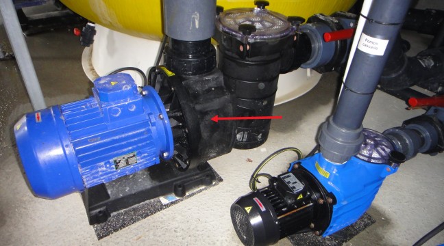 Pompe avec dÃ©faut de cavitation
