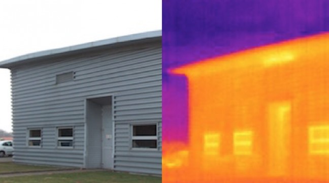 Contrôle de l’isolation thermique d’un bâtiment industriel lors d’un diagnostic thermique