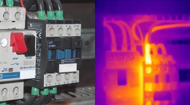 Exemple de dÃ©faut dÃ©tectÃ© en BASSE TENSION : DÃ©faut de sertissage sur un embout de cÃ¢blage